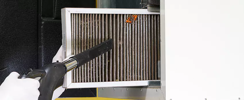 Clogged Air Duct Cleaning Process in Porterville, CA
