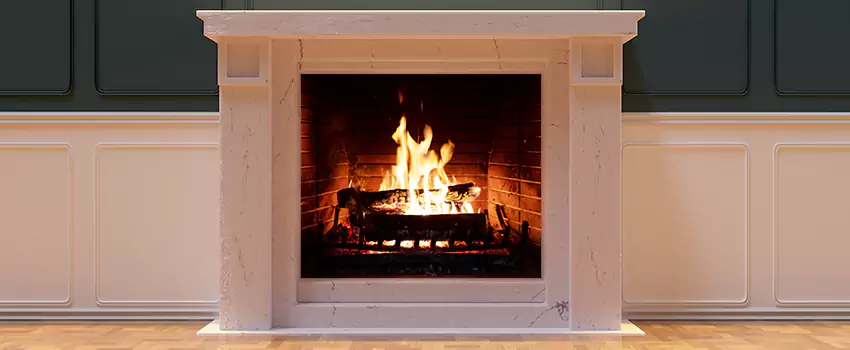 Decorative Electric Fireplace Installation in Porterville, California