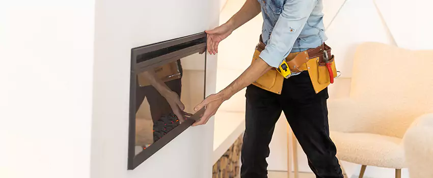 Metal Fireplace Installation in Porterville, California