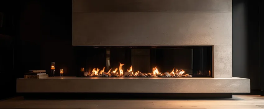 Gas Fireplace Ember Bed Design Services in Porterville, California
