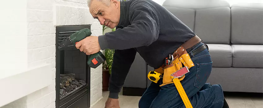 New Indoor Fireplace Installation in Porterville, California