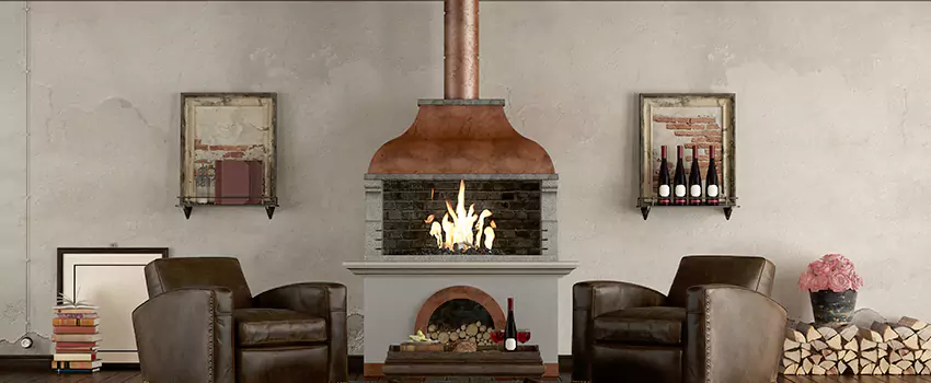 Thelin Hearth Products Providence Pellet Insert Fireplace Installation in Porterville, CA