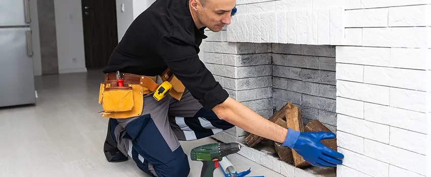 Fireplace Damaged Damper Frame Repair Services in Porterville, California