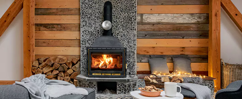 Thelin Hearth Products Direct Vent Gas Stove Fireplace Inspection in Porterville, California